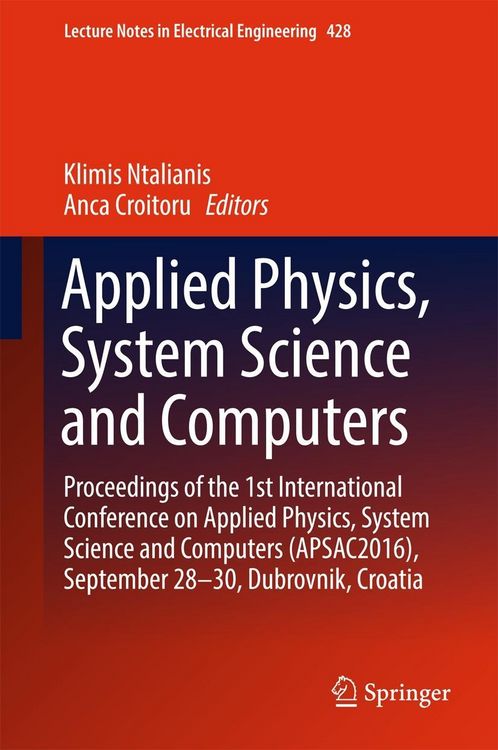 Produktbild: Applied Physics, System Science and Computers