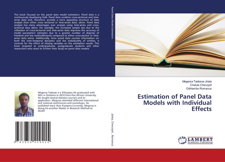 Produktbild: Estimation of Panel Data Models with Individual Effects