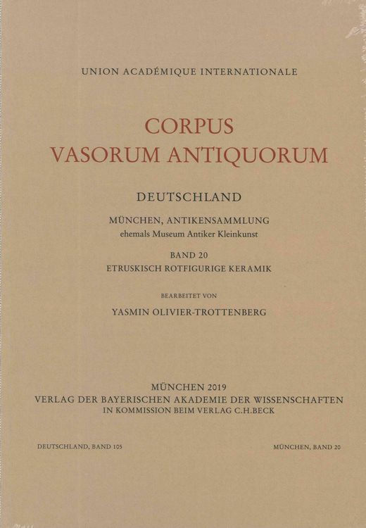 Produktbild: Corpus Vasorum Antiquorum Deutschland Bd. 105: M&uuml;nchen Band 20