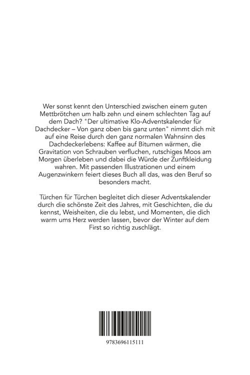 Produktbild: Der ultimative Klo-Adventskalender f&uuml;r Dachdecker