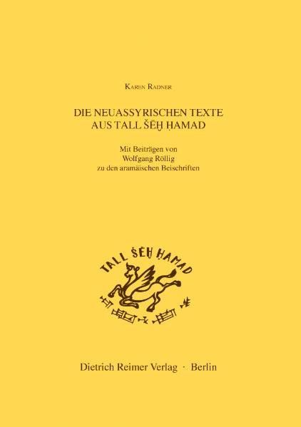 Produktbild: Die neuassyrischen Texte aus Tall Seh Hamad