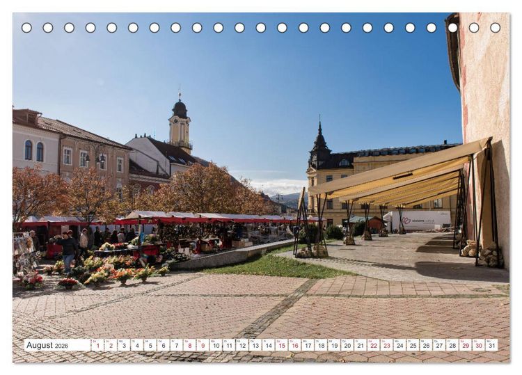 Produktbild: Slowakei - Die Sch&ouml;nheit der Tatra Gebirge (Tischkalender 2026 DIN A5 quer), CALVENDO Monatskalender