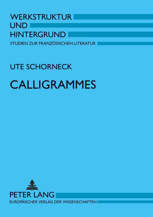 Produktbild: Calligrammes