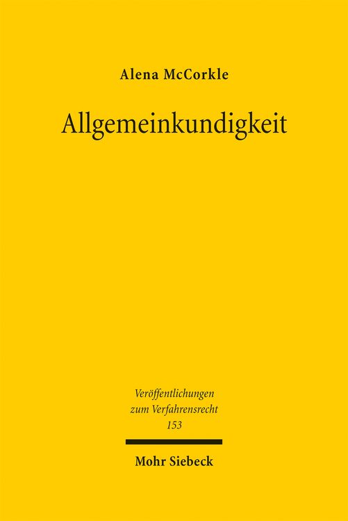 Produktbild: Allgemeinkundigkeit
