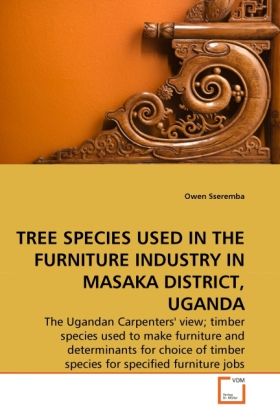 Produktbild: Sseremba, O: Tree Species Used in The Furniture Industry in