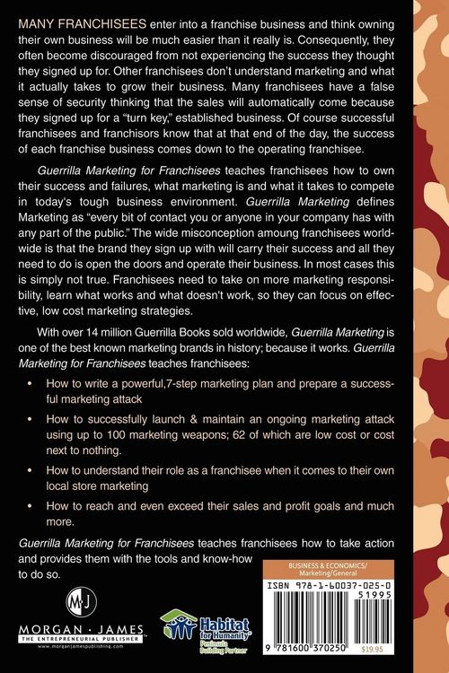 Produktbild: Guerrilla Marketing for Franchisees