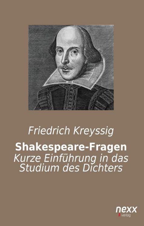 Produktbild: Kreyssig, F: Shakespeare-Fragen