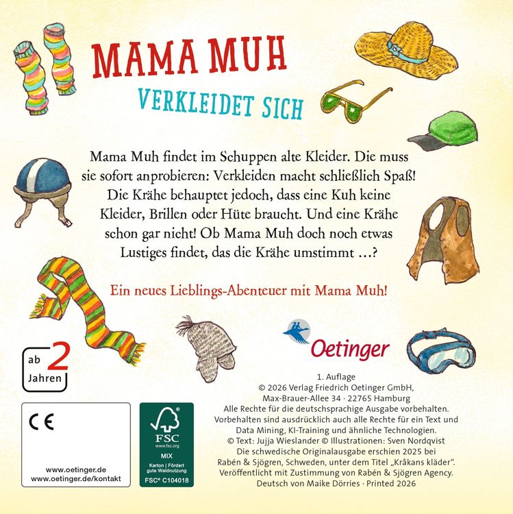 Produktbild: Mama Muh verkleidet sich
