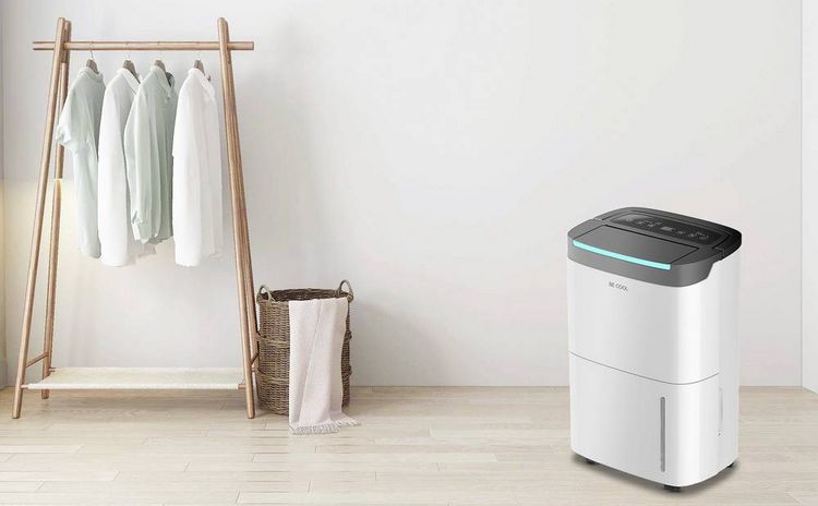 Produktbild: Be Cool Luftentfeuchter 50m&sup2; 680W 50 l/Tag Wei&szlig;