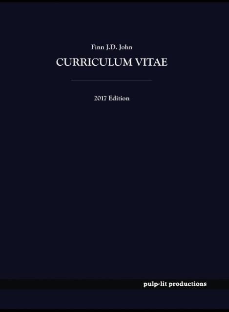 Produktbild: Curriculum Vitae, Finn J.D. John