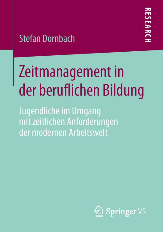 Produktbild: Zeitmanagement in der beruflichen Bildung