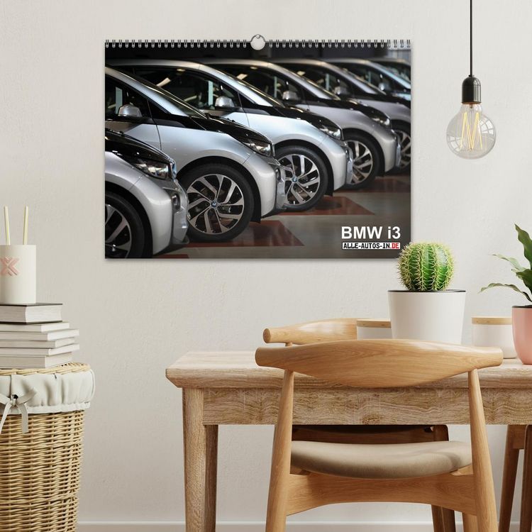 Produktbild: BMW i3 (Wandkalender 2026 DIN A3 quer), CALVENDO Monatskalender