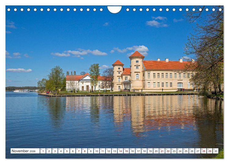 Produktbild: Burgen und Schl&ouml;sser - Zeugnisse vergangener Zeiten (Wandkalender 2026 DIN A4 quer), CALVENDO Monatskalender