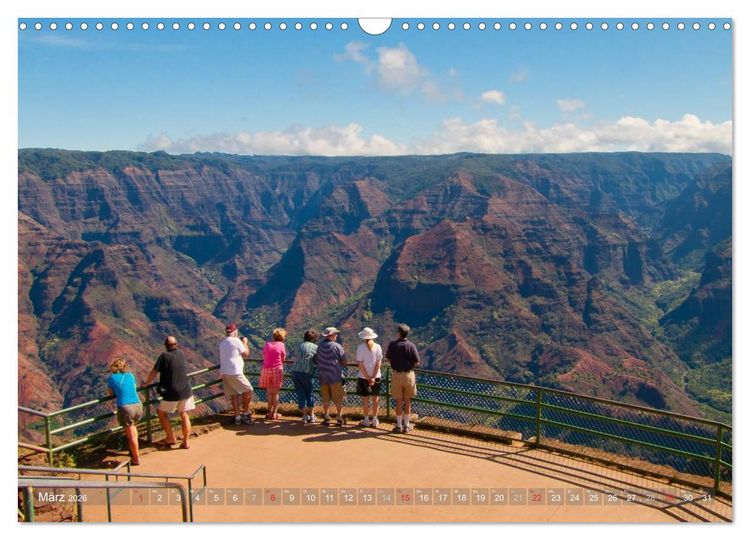 Produktbild: Hawaii und seine Aloha - Inseln (Wandkalender 2026 DIN A3 quer), CALVENDO Monatskalender