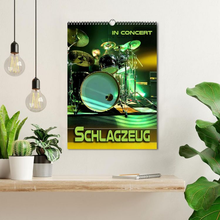 Produktbild: Schlagzeug in Concert (Wandkalender 2026 DIN A3 hoch), CALVENDO Monatskalender