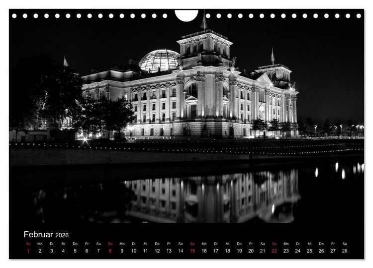 Produktbild: Berlin (Wandkalender 2026 DIN A4 quer), CALVENDO Monatskalender