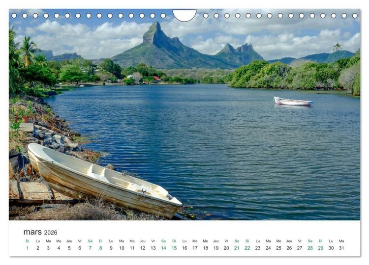 Produktbild: Magnifique &icirc;le Maurice (Calendrier mural 2026 DIN A4 vertical), CALVENDO calendrier mensuel