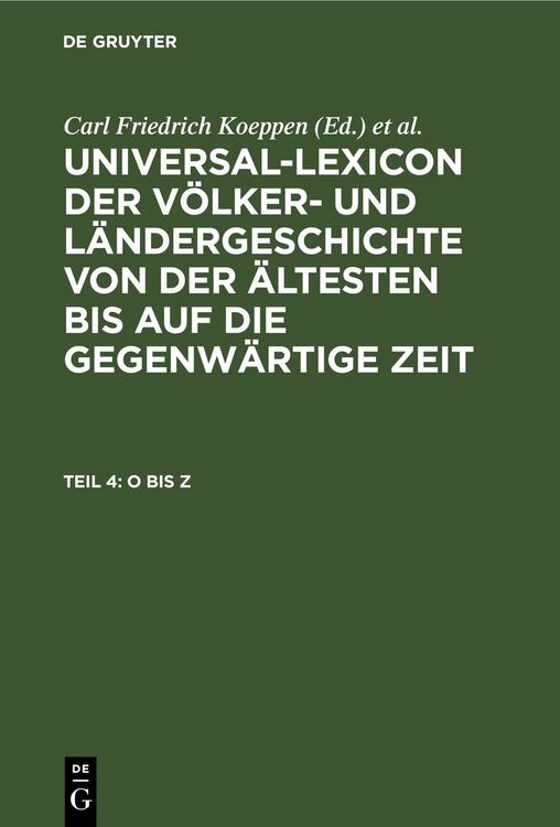 Produktbild: O bis Z