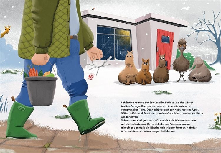 Produktbild: Drei Wasserschweine & der allererste Schnee