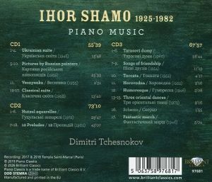 Produktbild: Ihor Shamo: Piano Music