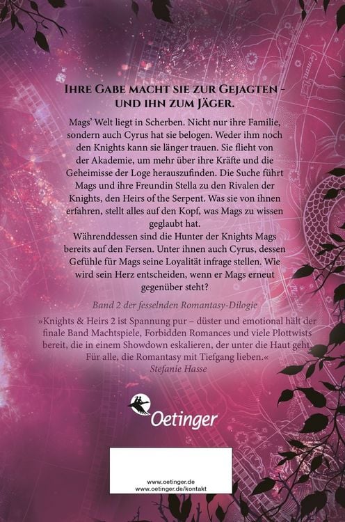 Produktbild: Knights & Heirs 2. Die Erben der Schlange