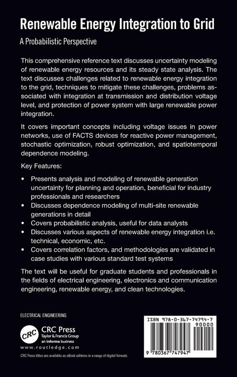 Produktbild: Renewable Energy Integration to the Grid