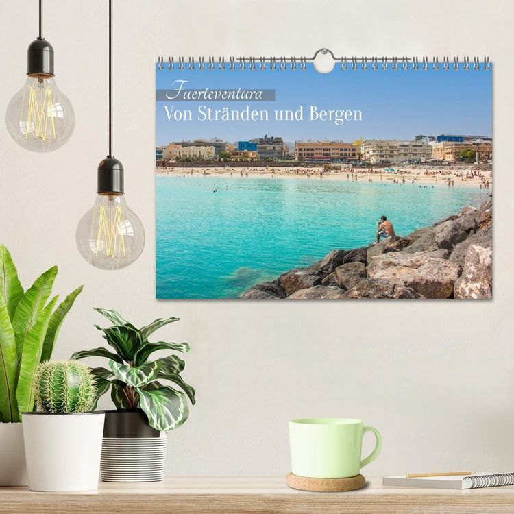 Produktbild: Fuerteventura &ndash; Von Str&auml;nden und Bergen (Wandkalender 2026 DIN A4 quer), CALVENDO Monatskalender