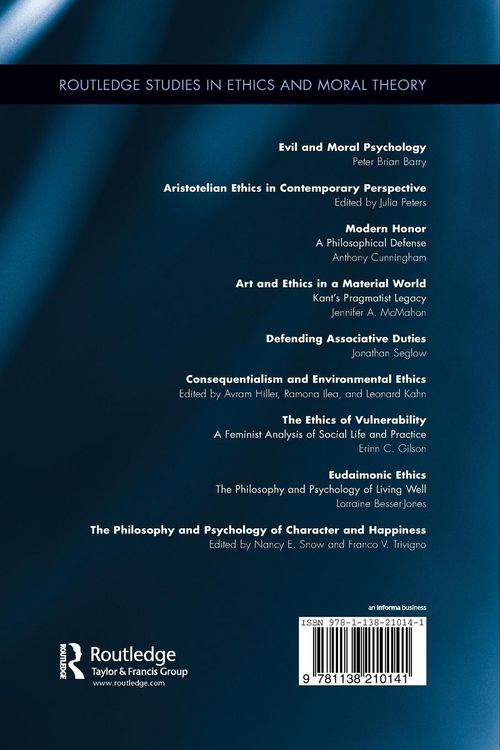 Produktbild: The Philosophy and Psychology of Character and Happiness