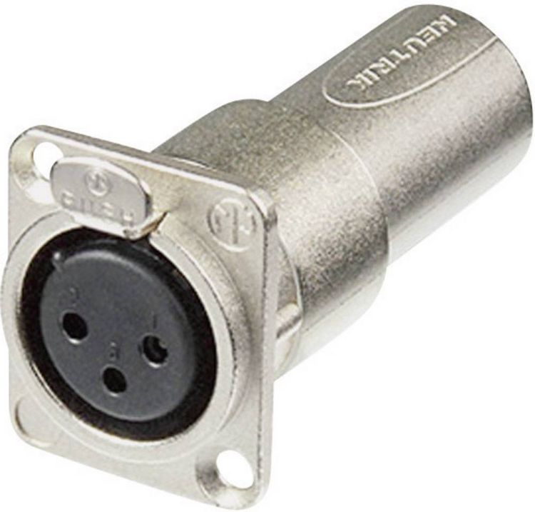 Produktbild: Neutrik NA3FDM XLR-Adapter XLR-Buchse - XLR-Stecker 1St.