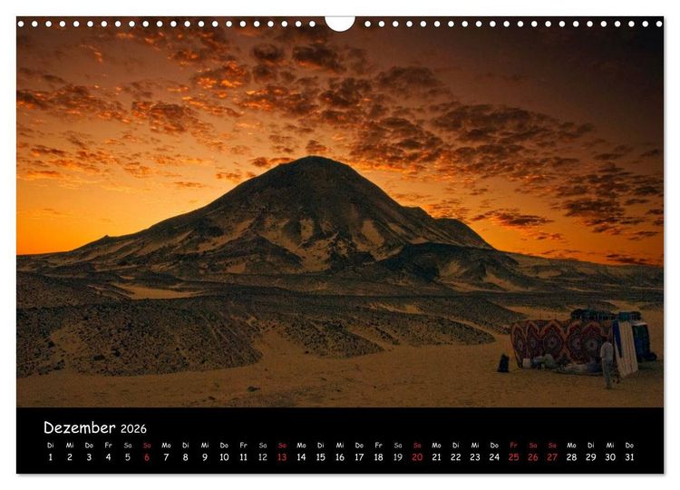 Produktbild: Weisse W&uuml;ste &Auml;gypten (Wandkalender 2026 DIN A3 quer), CALVENDO Monatskalender