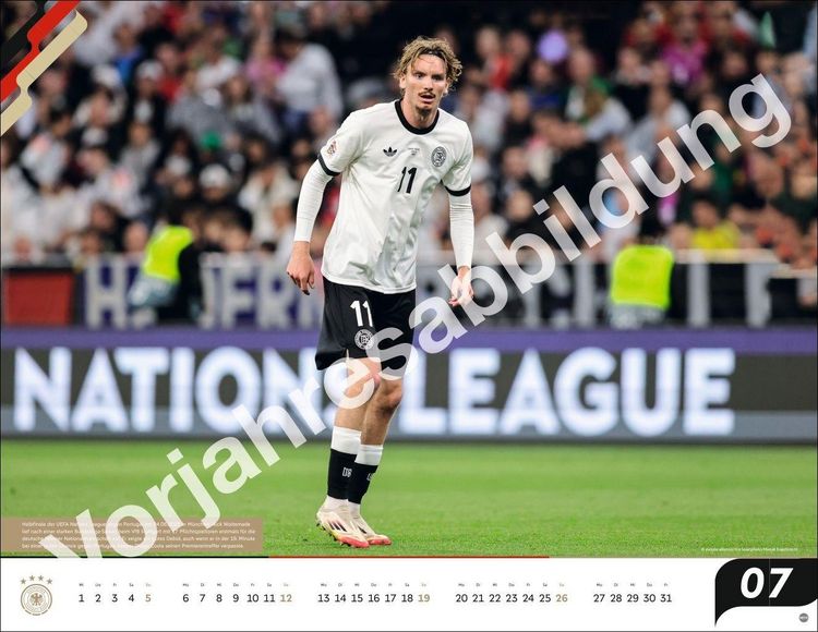 Produktbild: DFB M&auml;nner Posterkalender 2027