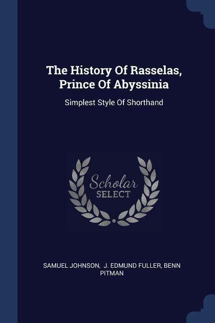 Produktbild: The History Of Rasselas, Prince Of Abyssinia