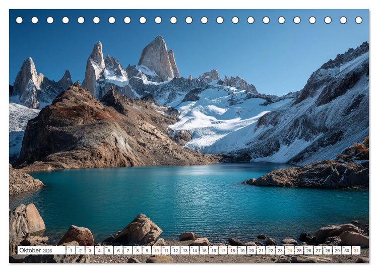 Produktbild: Ungez&auml;hmte Natur (Tischkalender 2026 DIN A5 quer), CALVENDO Monatskalender