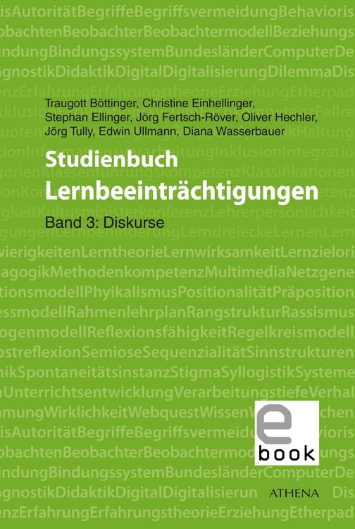 Produktbild: Studienbuch Lernbeeintr&auml;chtigungen