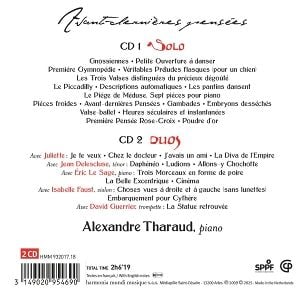 Produktbild: Alexandre Tharaud, E: Satie: Avant-derni&iquest;res pens'es