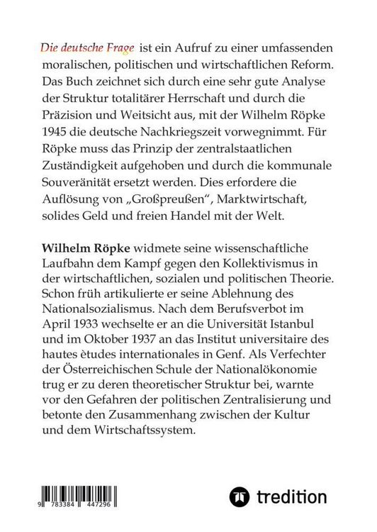 Produktbild: Die deutsche Frage