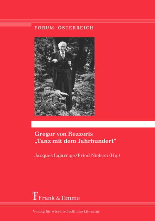 Produktbild: Gregor von Rezzoris &bdquo;Tanz mit dem Jahrhundert&ldquo;