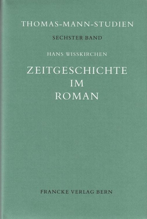 Produktbild: Zeitgeschichte im Roman
