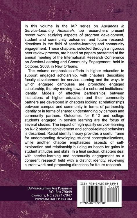 Produktbild: Creating Our Identities in Service-Learning and Community Engagement (Hc)