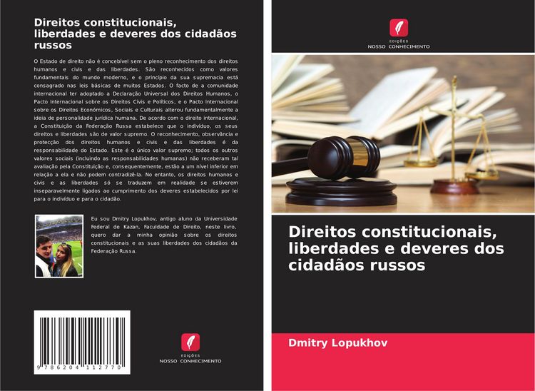Produktbild: Direitos constitucionais, liberdades e deveres dos cidad&atilde;os russos
