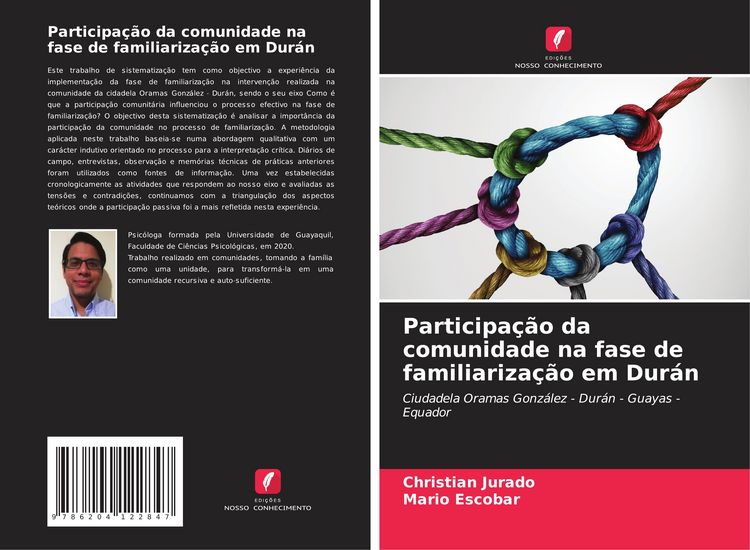 Produktbild: Participa&ccedil;&atilde;o da comunidade na fase de familiariza&ccedil;&atilde;o em Dur&aacute;n