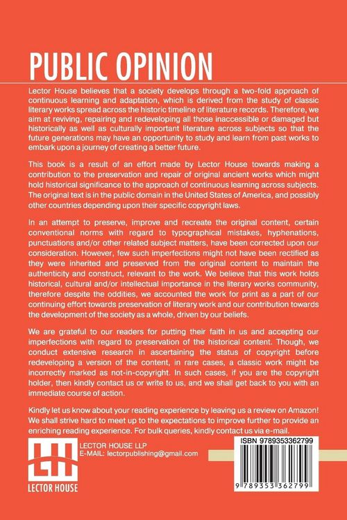 Produktbild: Public Opinion