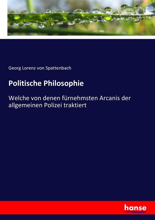 Produktbild: Politische Philosophie