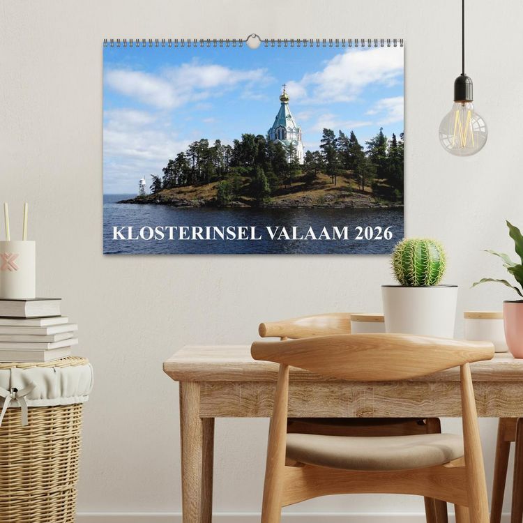 Produktbild: KLOSTERINSEL VALAAM 2026 (Wandkalender 2026 DIN A3 quer), CALVENDO Monatskalender
