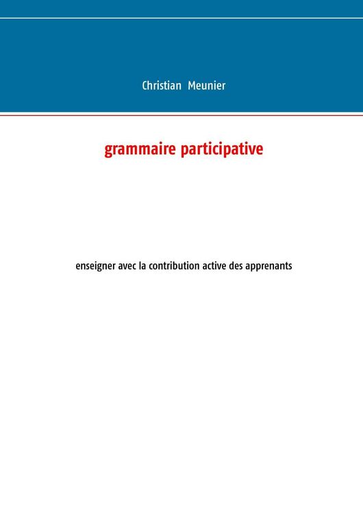 Produktbild: Grammaire participative