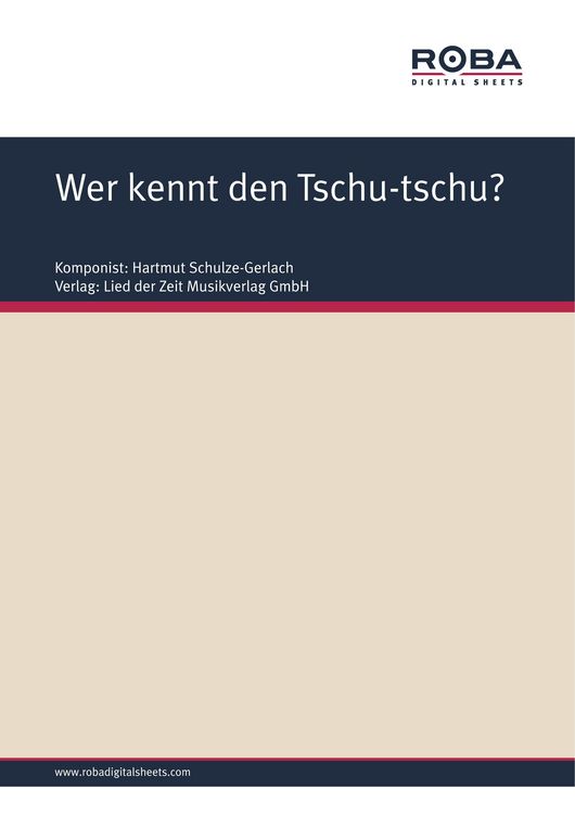 Produktbild: Wer kennt den Tschu-tschu?