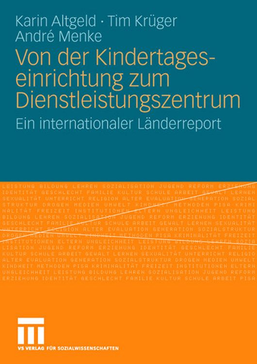 Produktbild: Von der Kindertageseinrichtung zum Dienstleistungszentrum