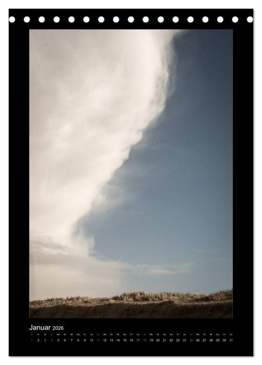 Produktbild: Geheimnisvolles Sylt 2026 (Tischkalender 2026 DIN A5 hoch), CALVENDO Monatskalender