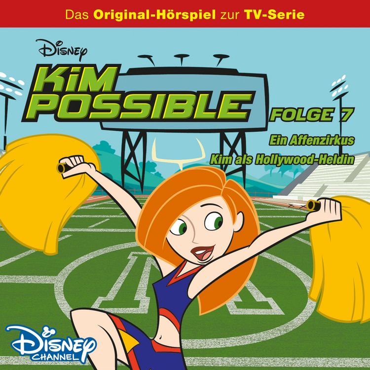 Produktbild: 07: Ein Affenzirkus / Kim als Hollywood-Heldin (H&ouml;rspiel zur Disney TV-Serie)