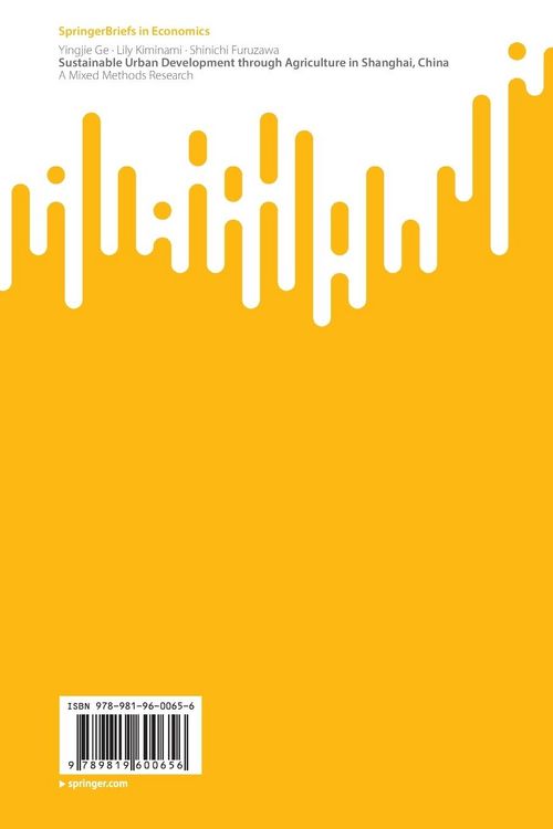 Produktbild: Sustainable Urban Development through Agriculture in Shanghai, China